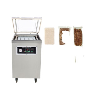Máquina de Sellado al Vacío Semiautomática DZ-500L para Empacar Alimentos Secos en Bolsas de Plástico, Granos, Carne, Verduras, Aluminio - Product Image 1