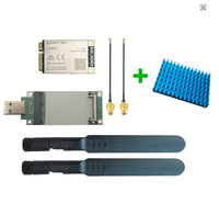 Module sans fil Quectel EP06-E MINIPCIE LTE 4G Cat6 EP06ELA-512 avec accessoires + dissipateur thermique, PAS EM160R-GL EM12-G EM060K-GL