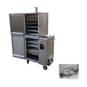 Ahumador <span class=keywords><strong>de</strong></span> Barbacoa Vertical <span class=keywords><strong>de</strong></span> Gran Capacidad para Exteriores, <span class=keywords><strong>de</strong></span> Acero Inoxidable Resistente, con Control Automático <span class=keywords><strong>de</strong></span> Temperatura - Product Image 1