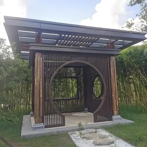 Pavillon de <span class=keywords><strong>jardin</strong></span> autoportant, <span class=keywords><strong>kiosque</strong></span>, véranda, pergola, extérieur, double vitrage trempé, toit en verre Low-E, directement de l'usine - Product Image 3