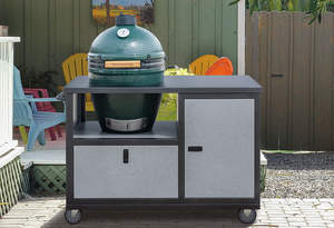 AJUNION lujo aluminio al aire libre cocina gabinete barbacoa parrilla carrito al aire libre cocina isla al aire libre cocina conjunto - Product Image 3