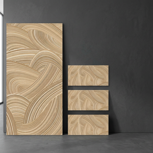 Azulejos de Porcelana Metálicos Plateados Fuma de 600x1200 mm, Superficie Esmaltada Premium para Pisos Interiores Contemporáneos - Product Image 2