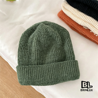 Nouveau bonnet tricoté chaud d'hiver, jacquard et broderie 3D, unisexe, polyester, sport, extérieur, décontracté, grande taille, coupe ample