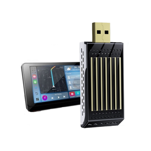 Boîte AI CarPlay en métal de qualité supérieure 2G+16GB |   <span class=keywords><strong>Android</strong></span> 13 avec dissipateur de chaleur |   Adaptateur USB pour YouTube et <span class=keywords><strong>Android</strong></span> <span class=keywords><strong>Auto</strong></span> - Product Image 1