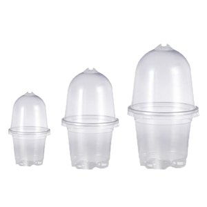 Pots de pépinière de plantes avec démarreur de graines de dôme d'humidité pour <span class=keywords><strong>jardin</strong></span> intérieur et extérieur - Product Image 3