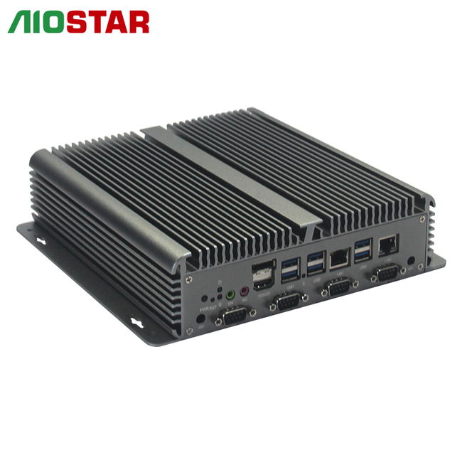 Intel Core I3-1215U Industrial PC Fanless Embedded Computer Dual LAN Dual Display 6 COM 10 USB Made in China