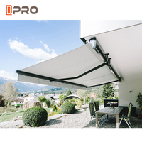 Auvent de toit rétractable en métal, mâle, pergola rétractable, bras rétractable