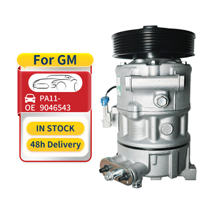 Compresor de aire acondicionado de larga duración y servicio pesado a precio de fábrica <span class=keywords><strong>para</strong></span> vehículos universales 2009-2018 <span class=keywords><strong>Control</strong></span> de <span class=keywords><strong>clima</strong></span> 9046543 - Product Image 1