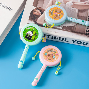 Hochet musical sensoriel pour bébé en forme d'animaux mignons de haute qualité avec lumière, jouet de dentition en plastique souple pour nourrissons - Product Image 4