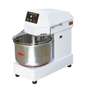 Variable frequency double speed adjustable spiral dough mixer