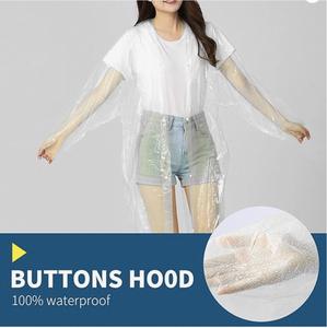 Portable Disposable Poncho Raincoats for Men Women Rain Poncho Emergency <strong>Fisherman</strong> Rain <strong>Coat</strong> - Product Image 2