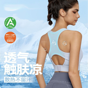 Nuevo Sujetador Deportivo <span class=keywords><strong>Lulu</strong></span> con Hebilla para Mujer, Copa Fija, Fresco y Transpirable, Chaleco <span class=keywords><strong>de</strong></span> Yoga <span class=keywords><strong>Lulu</strong></span>, Sujetador <span class=keywords><strong>de</strong></span> Fitness <span class=keywords><strong>de</strong></span> Verano con Espalda Cruzada y Diseño <span class=keywords><strong>de</strong></span> Parches - Product Image 2