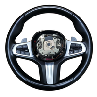 Volant en cuir noir M Performance pour BMW G20 G30 G21 G01 G06 G05 G80 G81 G90 G12 G82 G11 X3 X4 M6 M3 M2 M4