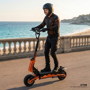 Trottinette pliable à deux roues Arwibon GT08, 60V 5600W, vitesse 75 km/h, batterie 27Ah, pour adultes, design pliable GT08, facile à transporter - Product Image 1