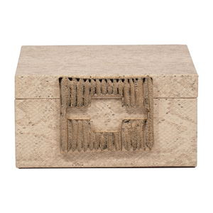 Scatola Decorativa con Coperchio, Portagioie Moderno per Ricordi, Scatola Decorativa da Scaffale, Arredamento Casa - Product Image 3