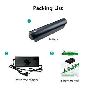 Batería de Litio para Bicicleta Eléctrica EU Battery Reention EEL Mini Pro 36V 48V 10Ah 14Ah 17.5Ah, Paquete de Batería Interna para Himo C20 - Product Image 4