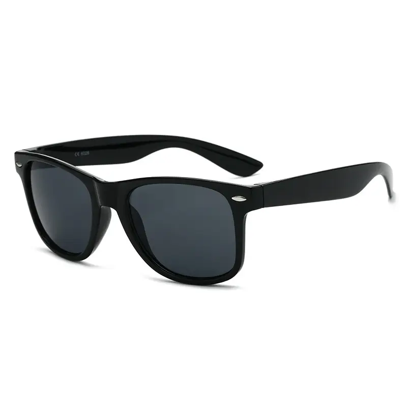2023 bán buôn biểu tượng tùy chỉnh nhựa Shades Sunglasses phụ nữ người đàn ông kính mặt trời giá rẻ eyewears vuông kính mát