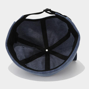 Cute Cat Ears Docker Hat Lady Summer Fried Street Color sólido Melon Skin Outing Devil <span class=keywords><strong>Dockers</strong></span> Custom Hat - Product Image 6