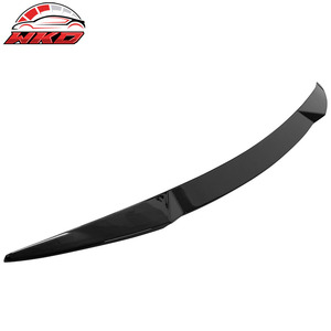 Convient pour Kia K5 2021-2024, aileron de coffre arrière style V, noir brillant - Product Image 6