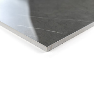 Piastrella in pietra lucida Pietra Dark 60x60 cm per pavimento e rivestimento - Product Image 3