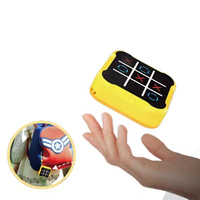 Jeu de société de stratégie familial ABS, niveau de compétence intermédiaire, jeu électronique portable de tic-tac-toe pour les jeunes