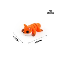 Feeron - Bolsa Sorpresa de Juguetes de Animales Impresos en 3D de PLA Multicolor, Adornos Infantiles de Safari para Paisajes Divertidos, Dibujos Animados Duraderos, Gran Venta