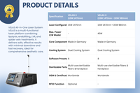 Appareil laser diode GIGAA 980nm 1470nm pour l'élimination des varices, le lifting endolifant et la lipolyse