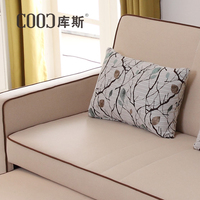 COOC OEM/ODM usine Haut De gamme Personnaliser Meubles Usine Salon Tissu Fauteuil Capitonné 3 Places Pliant Canapé-Lit Moderne