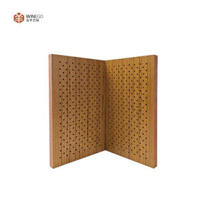 Panneau acoustique mural perforé en bois plaqué MGO de qualité A WINEGO pour salles de concert - Product Image 5