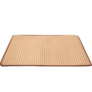 Bamboo Cooling <b>Mat</b> Rectangle Plain Dog Cat Bed Pet <b>Mats</b> For Small Medium <b>Large</b> Dogs Summer Breathable Non Slip Pad - Product Image 2