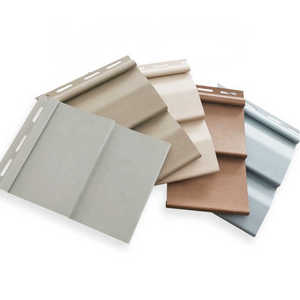 Panel de <span class=keywords><strong>pared</strong></span> Wpc para revestimiento de paredes al aire libre revestimiento de vinilo sólido sofito - Product Image 5