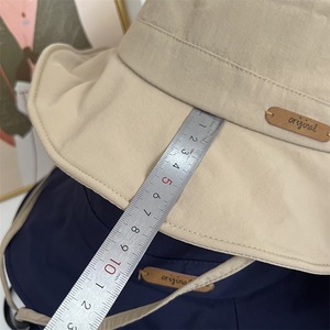 Chapeaux seau pliables de créateur pour femmes, été, vente en gros, <span class=keywords><strong>chapeau</strong></span> seau imperméable à séchage rapide, <span class=keywords><strong>chapeau</strong></span> seau <span class=keywords><strong>anti</strong></span> <span class=keywords><strong>uv</strong></span> original avec ficelle - Product Image 5