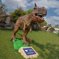 Modèle de dinosaure animatronique réaliste de parc d'attractions pour parc à thème