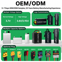 Baterai Drone Lithium Ion 1300mAh 20C Asli Pabrik, Densitas Energi Tinggi, Baterai Pengganti Drone untuk Drone Jarak Jauh