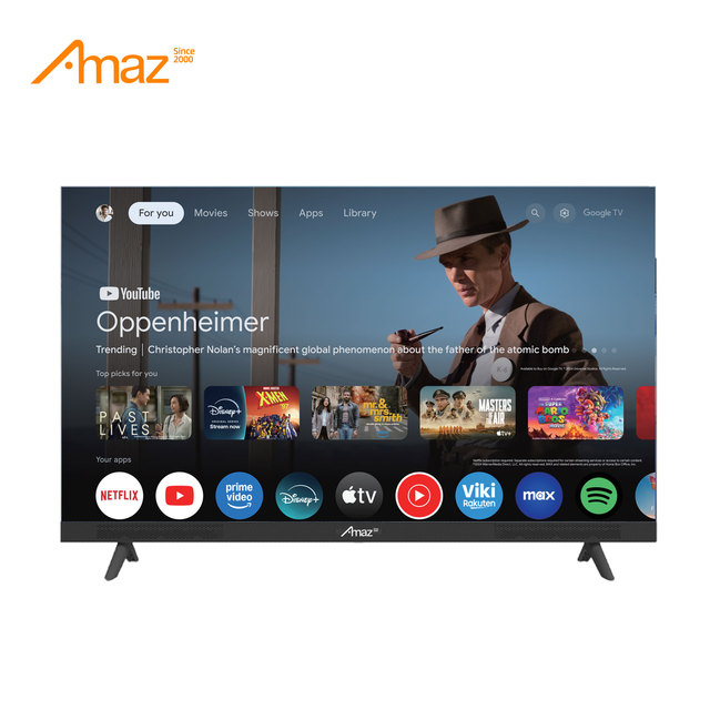 Factory Direct TV OEM Android/Google/Webos/Whaleos/Tizen System 32/43/50/55/60/65/75/85/100 Inch 2K 4K Smart Television