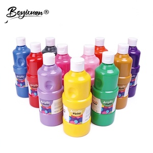 <span class=keywords><strong>Pintura</strong></span> Acrílica Boyixuan de 250 ml, <span class=keywords><strong>Pintura</strong></span> Artística No Tóxica para <span class=keywords><strong>Pintura</strong></span> Acrílica, Lienzo y Manualidades - Product Image 1