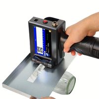 Imprimante à jet d'encre manuelle, best-seller, multi-langues, imprimante portable intelligente sur verre