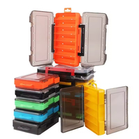 Nouvelle boîte à leurres durs double face OEM, double couche, en PP, accessoire de rangement pour outils, étui pour leurres de pêche à la traîne, leurres de type crayon
