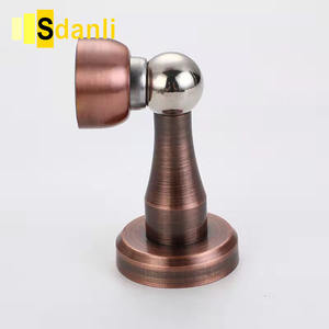 नया डिजाइन प्राचीन स्टेनलेस स्टील दरवाजा स्टॉपर फर्श घुड़सवार चुंबकीय सजावटी पीतल दरवाजा बंद करें बाहरी दरवाजे टिकाऊ के लिए - Product Image 6