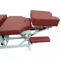 Table d'ajustement chiropratique manuelle professionnelle pour la thérapie de décompression spinale, lit de soins à domicile de qualité hospitalière, civière, 200 kg
