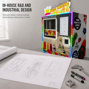 Máquina Expendedora de Smoothies Automática Easyfun, Licuadora Comercial de Autoservicio para Operadores de Hoteles y Cadenas de Supermercados - Product Image 6