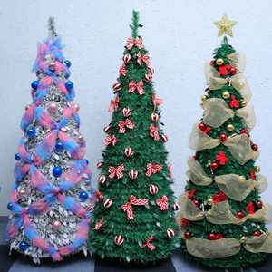 Pohon Natal PVC Lipat Retraktil 18 Meter Dekorasi Rumah Dalam Ruangan Baru Eksklusif Lintas Batas - Product Image 2