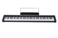 Clavier de piano portable professionnel 88 touches, instrument de musique électronique avec 128 sonorités, 80 morceaux de démonstration et double clavier