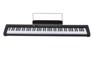 Clavier de piano portable professionnel 88 touches, instrument de musique électronique avec 128 sonorités, 80 morceaux de démonstration et double clavier - Product Image 5