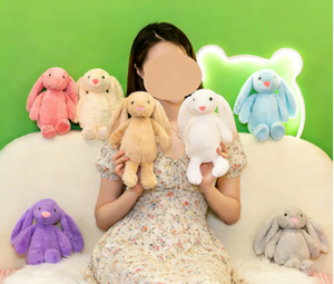 Peluche <span class=keywords><strong>Lapin</strong></span> Mignon de Huit Pouces en Gros, Super Doux, en Coton PP avec Doublure en Maille, Idéal pour Couette de Pâques ou Exportation - Product Image 2