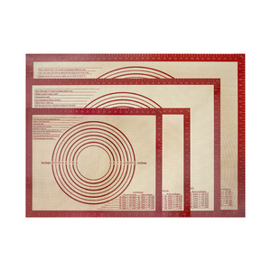 Kneedmat van voedselveilige kwaliteit Verdikte antislip antiaanbakmat voor bakken en rollen van deeg Mengplank PJ-07 - Product Image 5