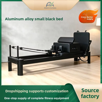 Reformer de Pilates de Aluminio que Ahorra Espacio con Tabla de Salto para Uso en Casa, Reformers de Pilates