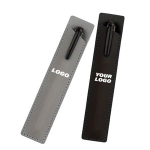 Pochette à stylos en cuir PU, étui à stylos en similicuir, cadeaux d'affaires, pochette à stylos pour promotion, vente chaude - Product Image 1