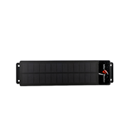 Traceur GPS intelligent pour conteneurs U10 4G LTE CAT M1, dispositif de suivi GPS des actifs alimenté par énergie solaire, batterie 10000mAh avec BLE et capteur de porte