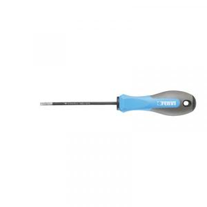 FERVI - D883/3075 Destornillador ranurado de electricista con punta de diamante-EAN 8012667345372 DESTORNILLADORES RANURADOS - Product Image 1